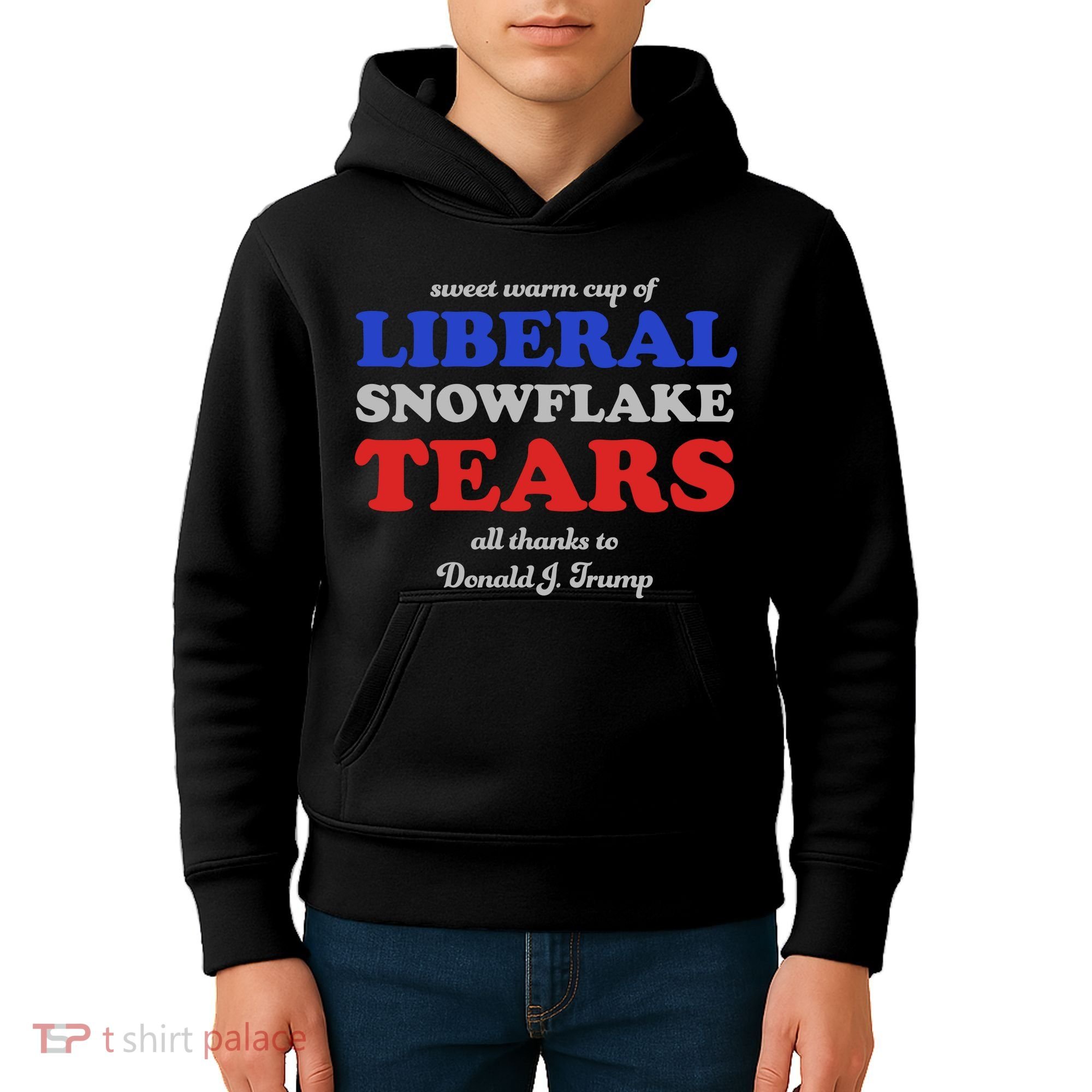 Sweet Cup Of Liberal Snowflake Tears Kids Hoodie