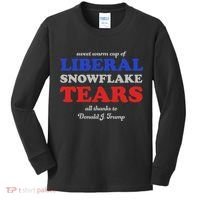 Sweet Cup Of Liberal Snowflake Tears Kids Long Sleeve Shirt thumb 0