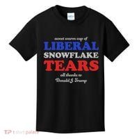 Sweet Cup Of Liberal Snowflake Tears Kids T-Shirt thumb 0