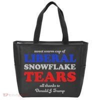 Sweet Cup Of Liberal Snowflake Tears Tote Bag thumb 0