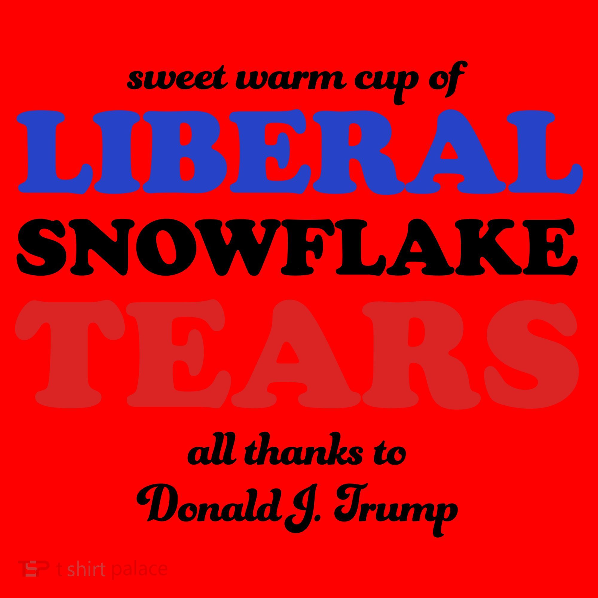 Sweet Cup Of Liberal Snowflake Tears Santa Hat