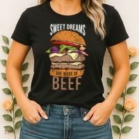 Sweet Dreams Are Made Of Beef Women's T-Shirt thumb 2