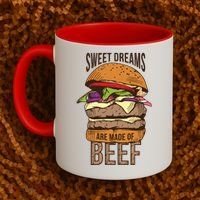 Sweet Dreams Are Made Of Beef Coffee Mug thumb 2