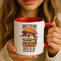 Sweet Dreams Are Made Of Beef Coffee Mug thumb 3