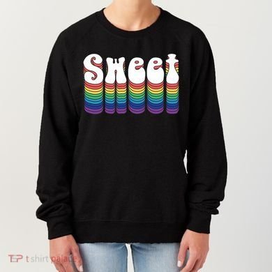 Sweet Groovy Retro 70's Style Women's Sweatshirt