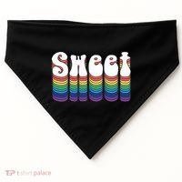 Sweet Groovy Retro 70's Style USA-Made Doggie Bandana thumb 0