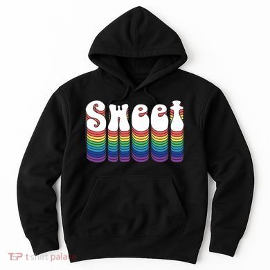 Sweet Groovy Retro 70's Style Hoodie