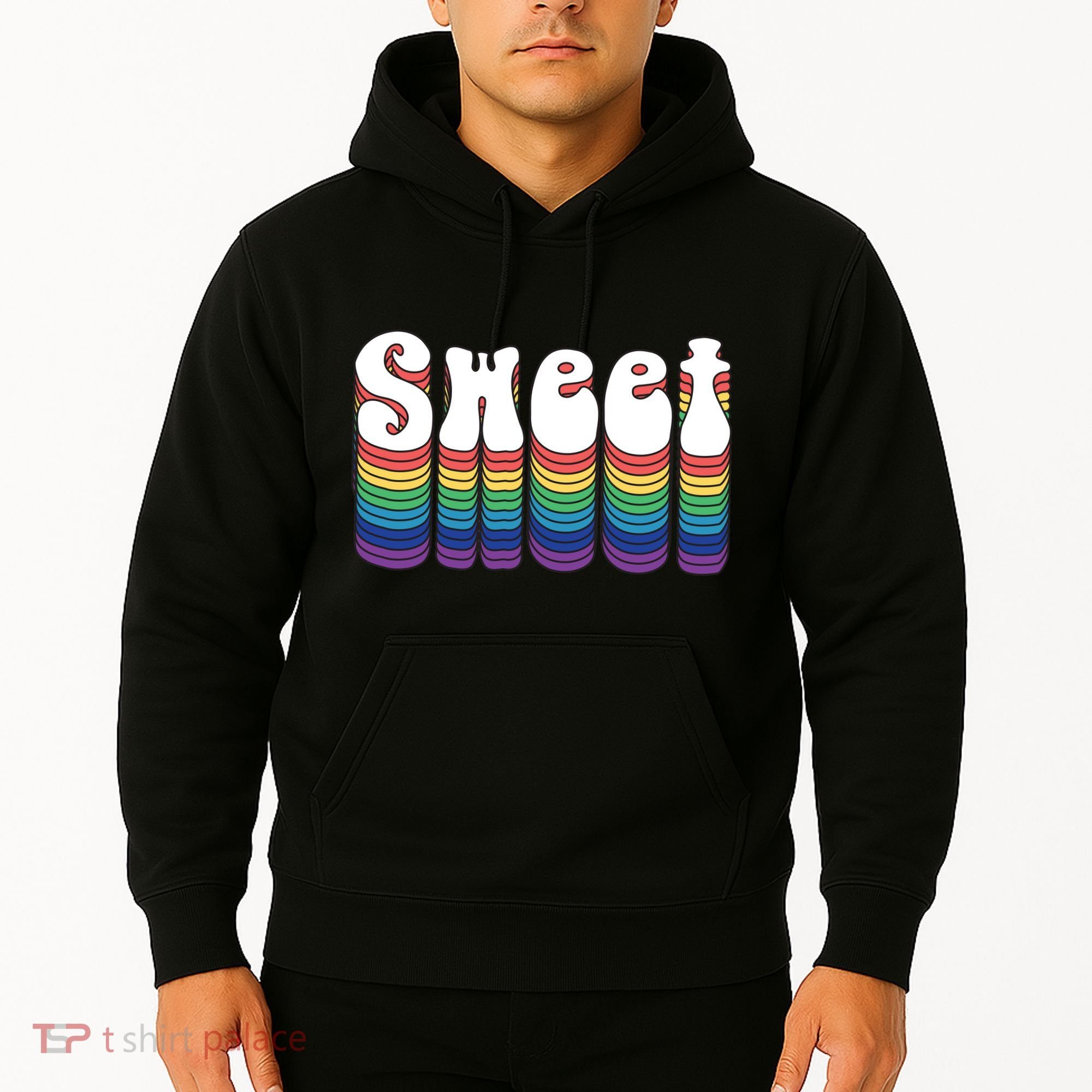 Sweet Groovy Retro 70's Style Hoodie