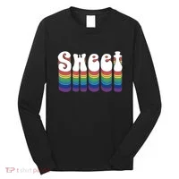 Sweet Groovy Retro 70's Style Long Sleeve Shirt thumb 0