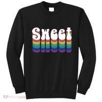 Sweet Groovy Retro 70's Style Sweatshirt thumb 0