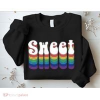 Sweet Groovy Retro 70's Style Sweatshirt thumb 2