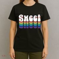 Sweet Groovy Retro 70's Style T-Shirt thumb 4