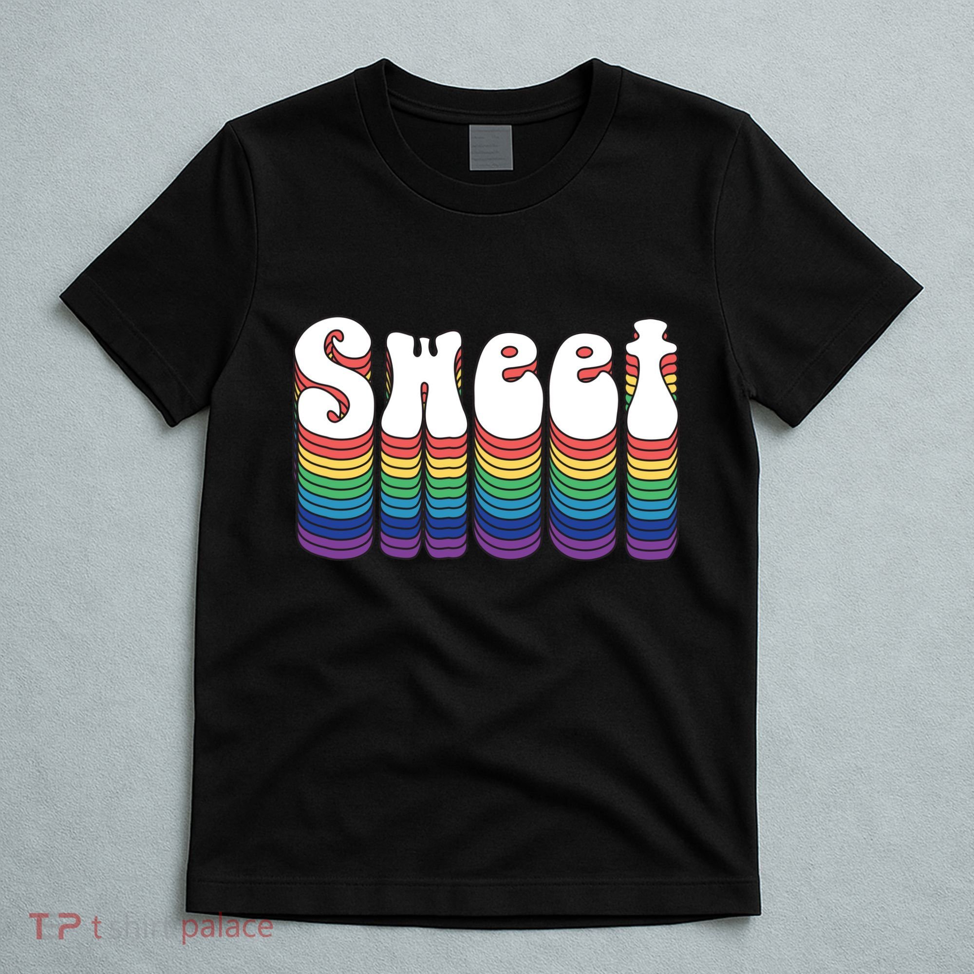 Sweet Groovy Retro 70's Style T-Shirt