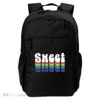 Sweet Groovy Retro 70's Style Backpack thumb 0