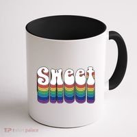 Sweet Groovy Retro 70's Style Coffee Mug thumb 1