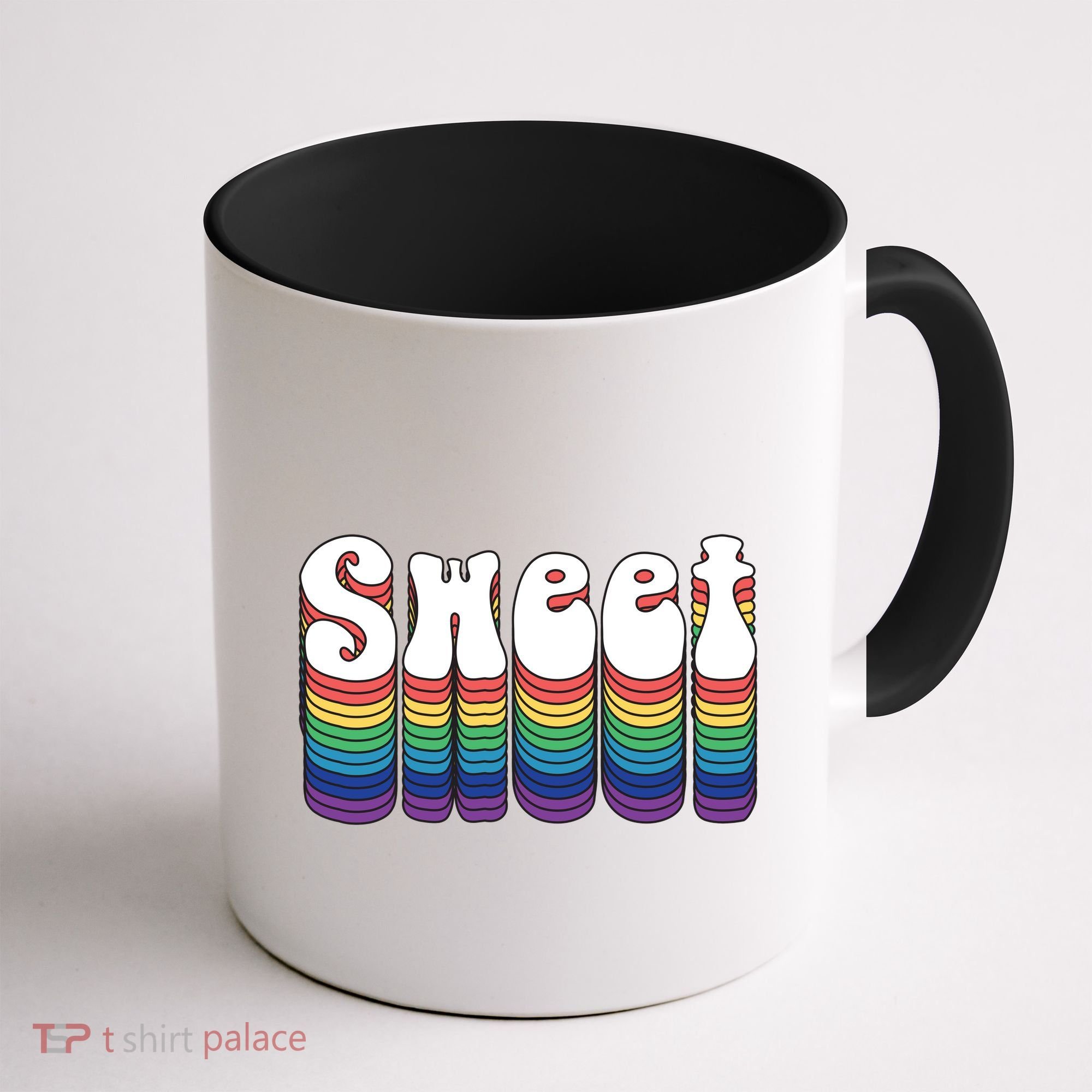 Sweet Groovy Retro 70's Style Coffee Mug
