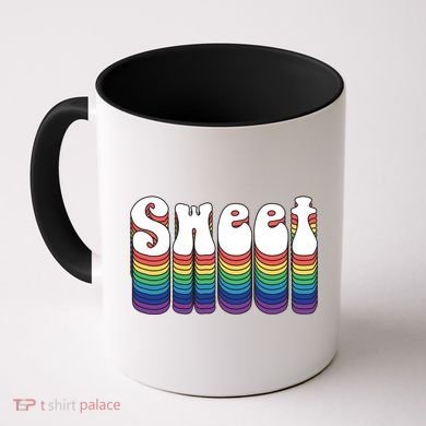 Sweet Groovy Retro 70's Style Coffee Mug