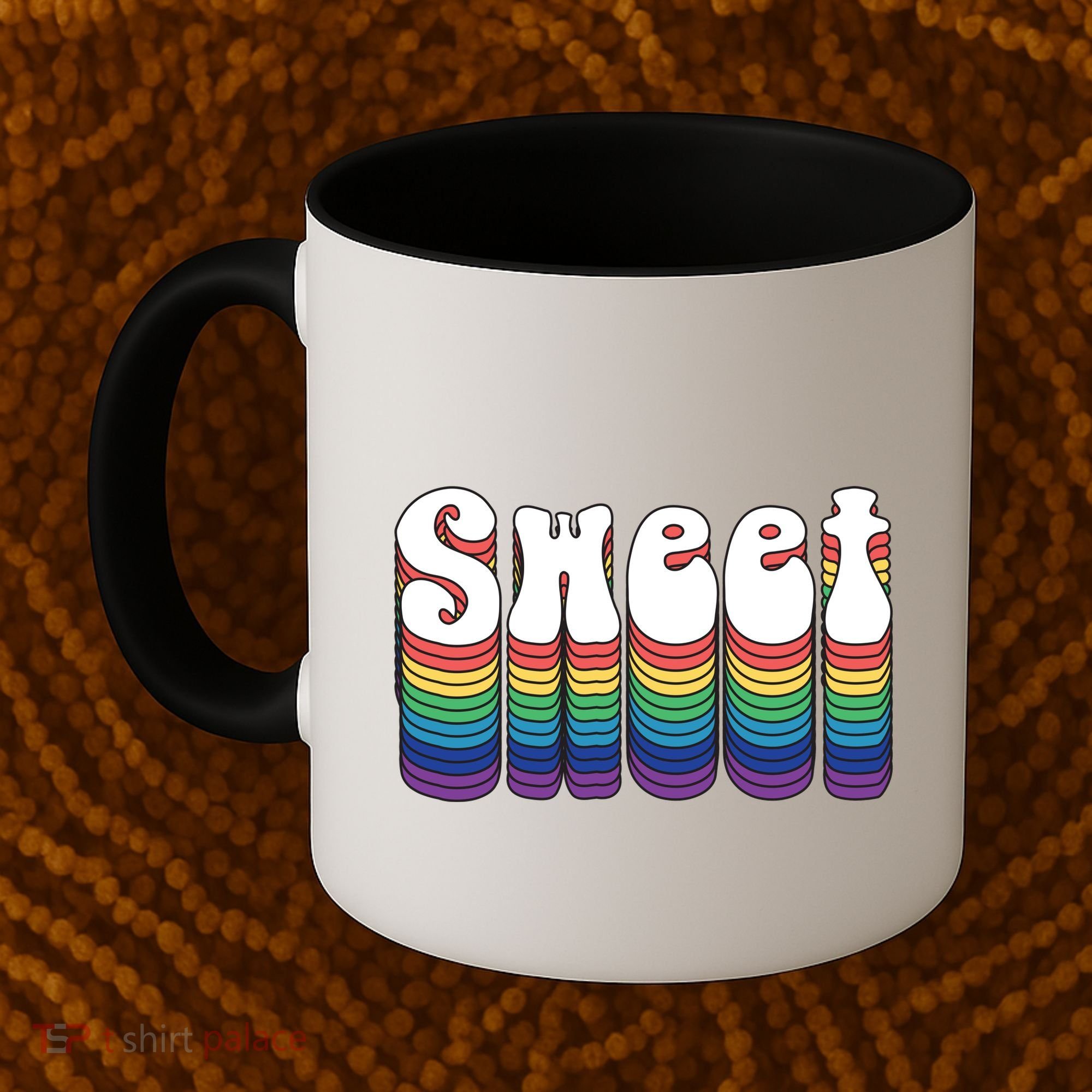 Sweet Groovy Retro 70's Style Coffee Mug