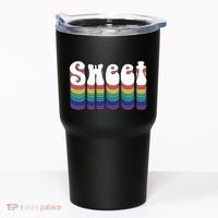 Sweet Groovy Retro 70's Style Tumbler thumb 0