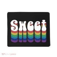 Sweet Groovy Retro 70's Style Mousepad thumb 0