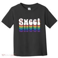 Sweet Groovy Retro 70's Style Toddler T-Shirt thumb 0
