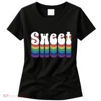 Sweet Groovy Retro 70's Style Women's T-Shirt thumb 0