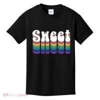 Sweet Groovy Retro 70's Style Kids T-Shirt thumb 0