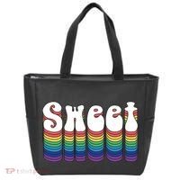 Sweet Groovy Retro 70's Style Tote Bag thumb 0