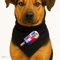 Sweet Land of Liberty USA-Made Doggie Bandana thumb 1