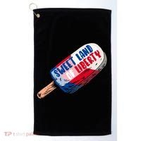 Sweet Land of Liberty Golf Towel thumb 0