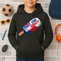 Sweet Land of Liberty Kids Hoodie thumb 2