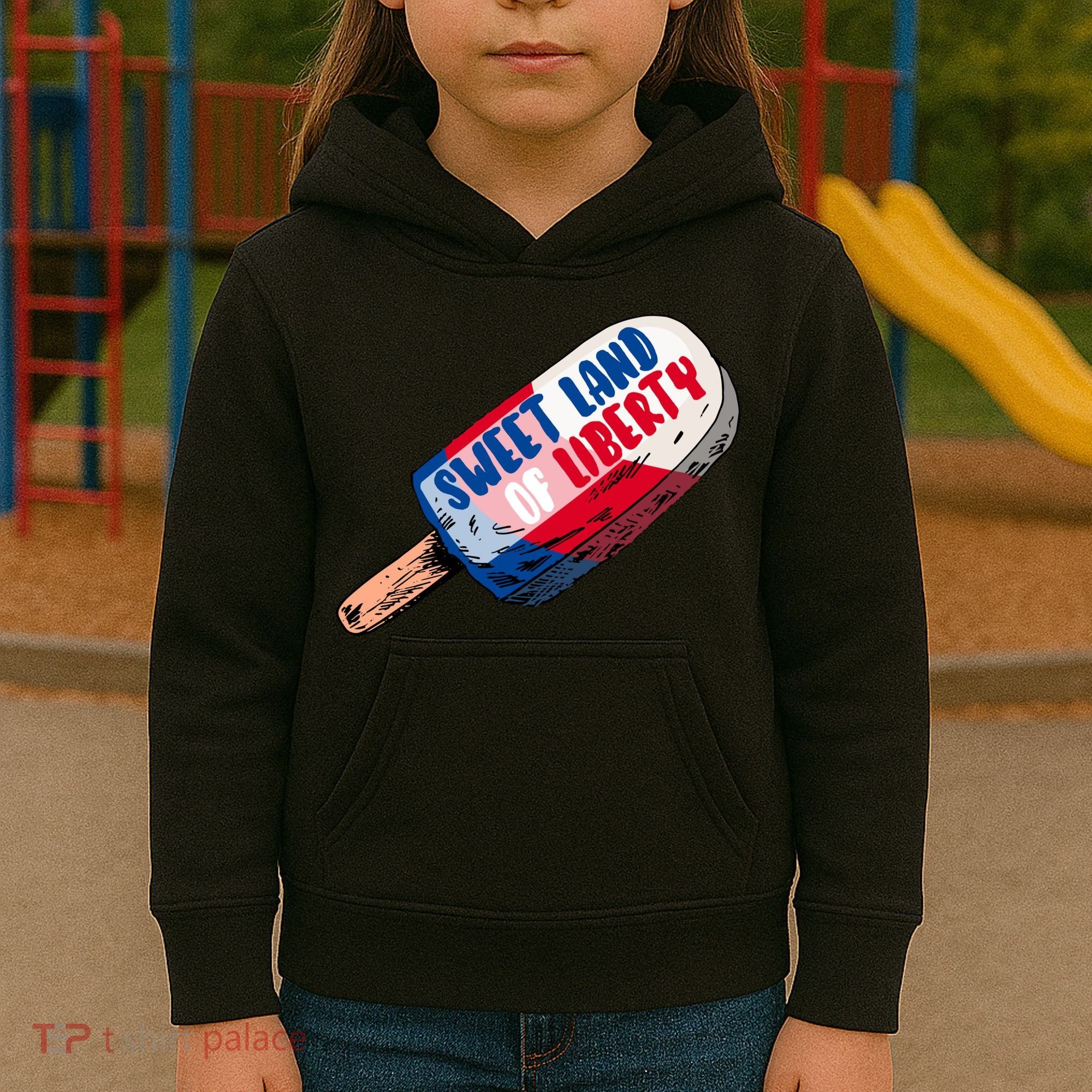 Sweet Land of Liberty Kids Hoodie