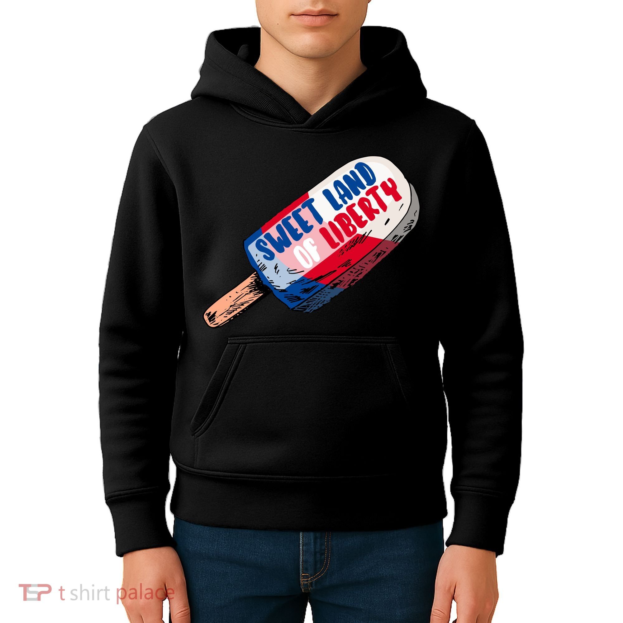 Sweet Land of Liberty Kids Hoodie