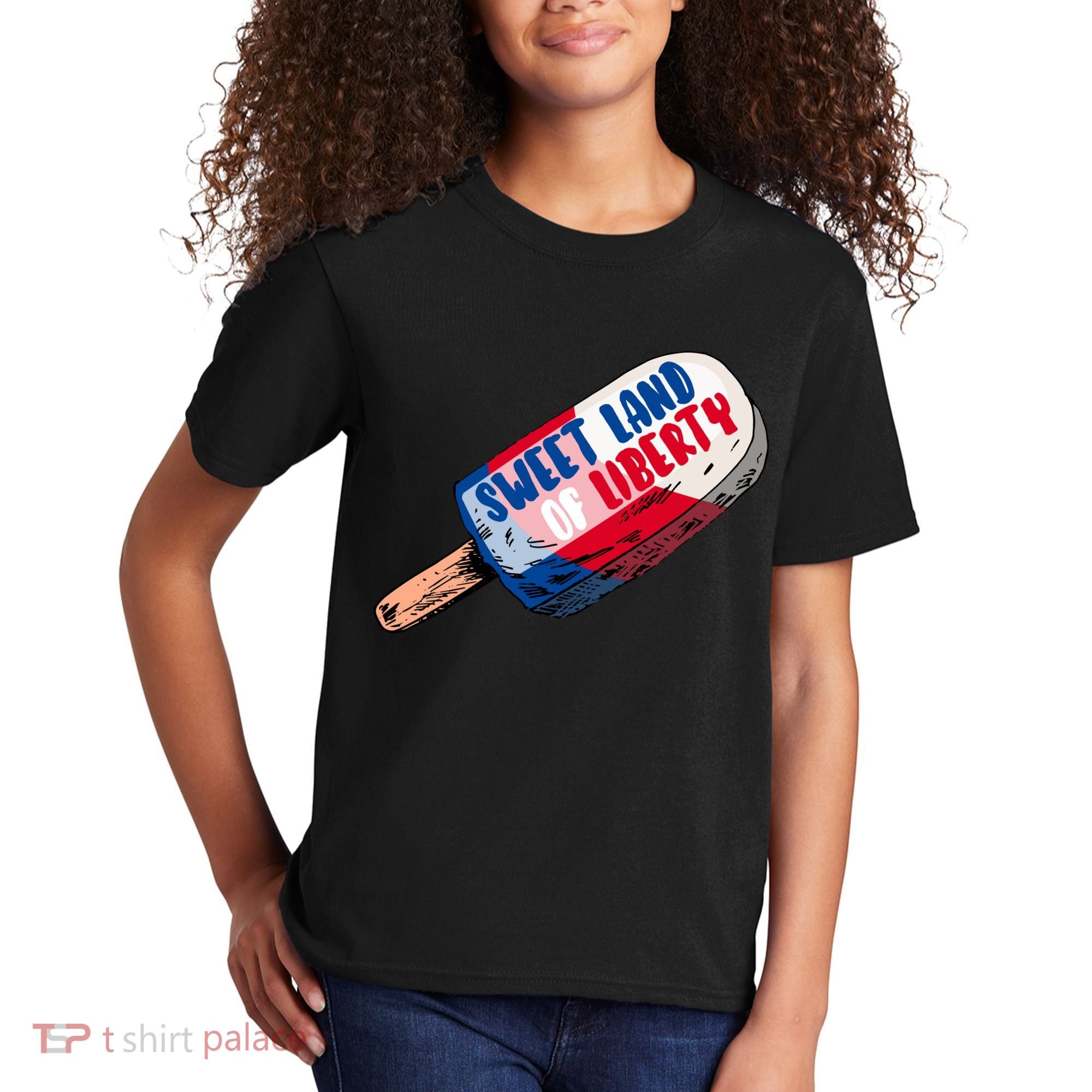 Sweet Land of Liberty Kids T-Shirt