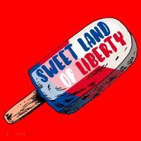 Sweet Land of Liberty Santa Hat thumb 1