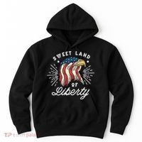 Sweet Land Of Liberty Eagle Hoodie thumb 0