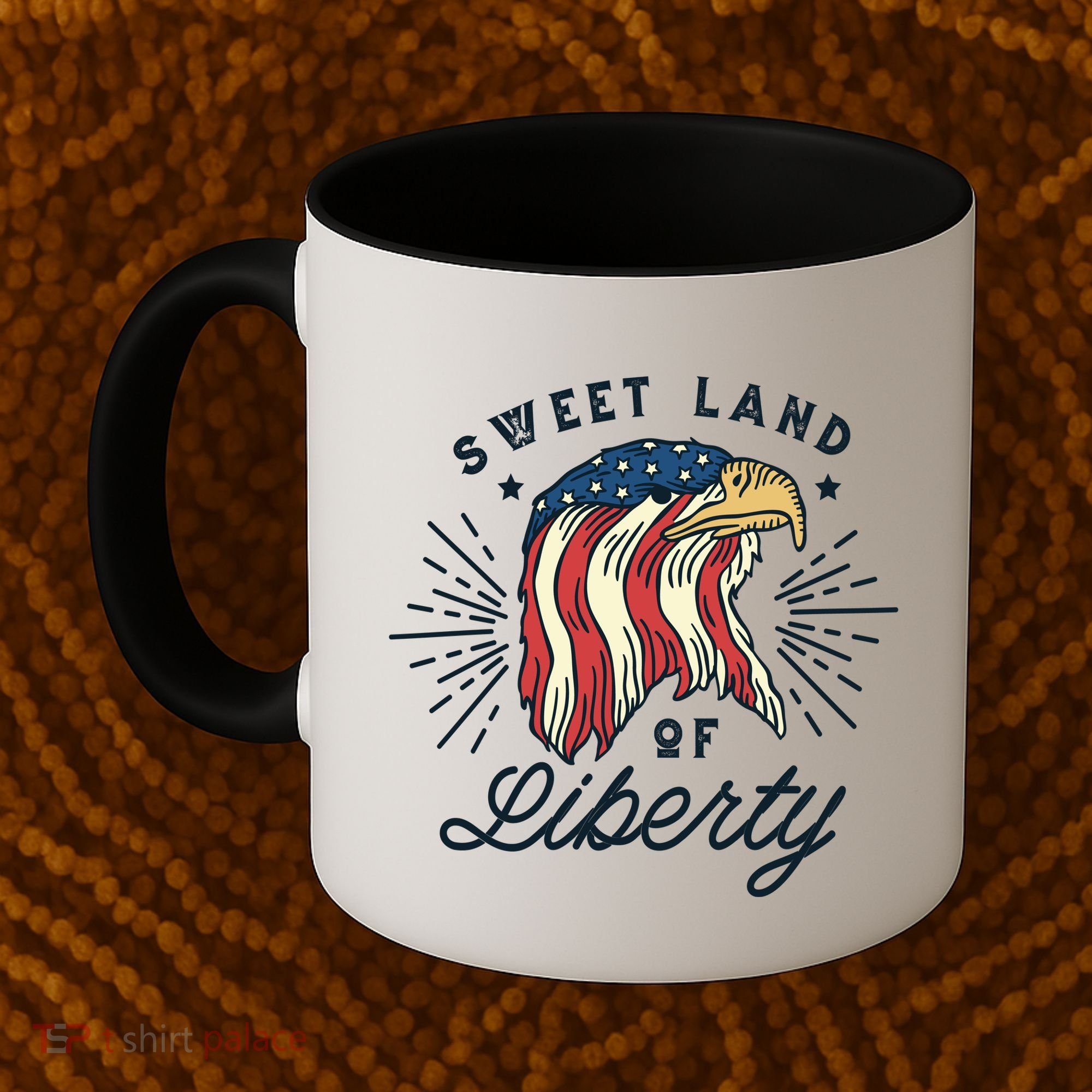 Sweet Land Of Liberty Eagle Coffee Mug