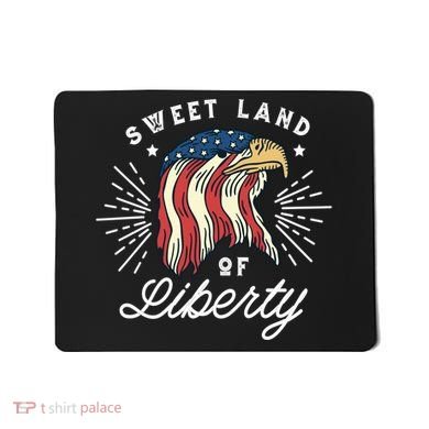 Sweet Land Of Liberty Eagle Mousepad