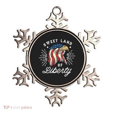 Sweet Land Of Liberty Eagle Ornament