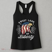 Sweet Land Of Liberty Eagle Women's Tank Top thumb 3