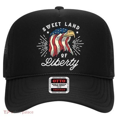 Sweet Land Of Liberty Eagle Hat