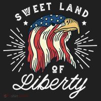 Sweet Land Of Liberty Eagle Hat thumb 2