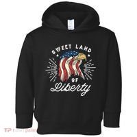 Sweet Land Of Liberty Eagle Toddler Hoodie thumb 0