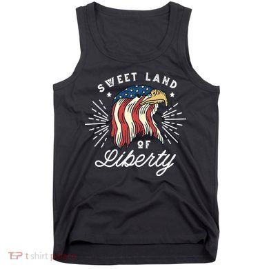 Sweet Land Of Liberty Eagle Tank Top