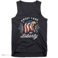 Sweet Land Of Liberty Eagle Tank Top thumb 0