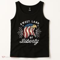 Sweet Land Of Liberty Eagle Tank Top thumb 2