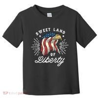 Sweet Land Of Liberty Eagle Toddler T-Shirt thumb 0