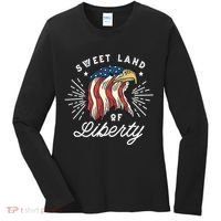 Sweet Land Of Liberty Eagle Women's Long Sleeve Shirt thumb 0