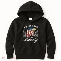 Sweet Land Of Liberty Eagle Kids Hoodie thumb 0