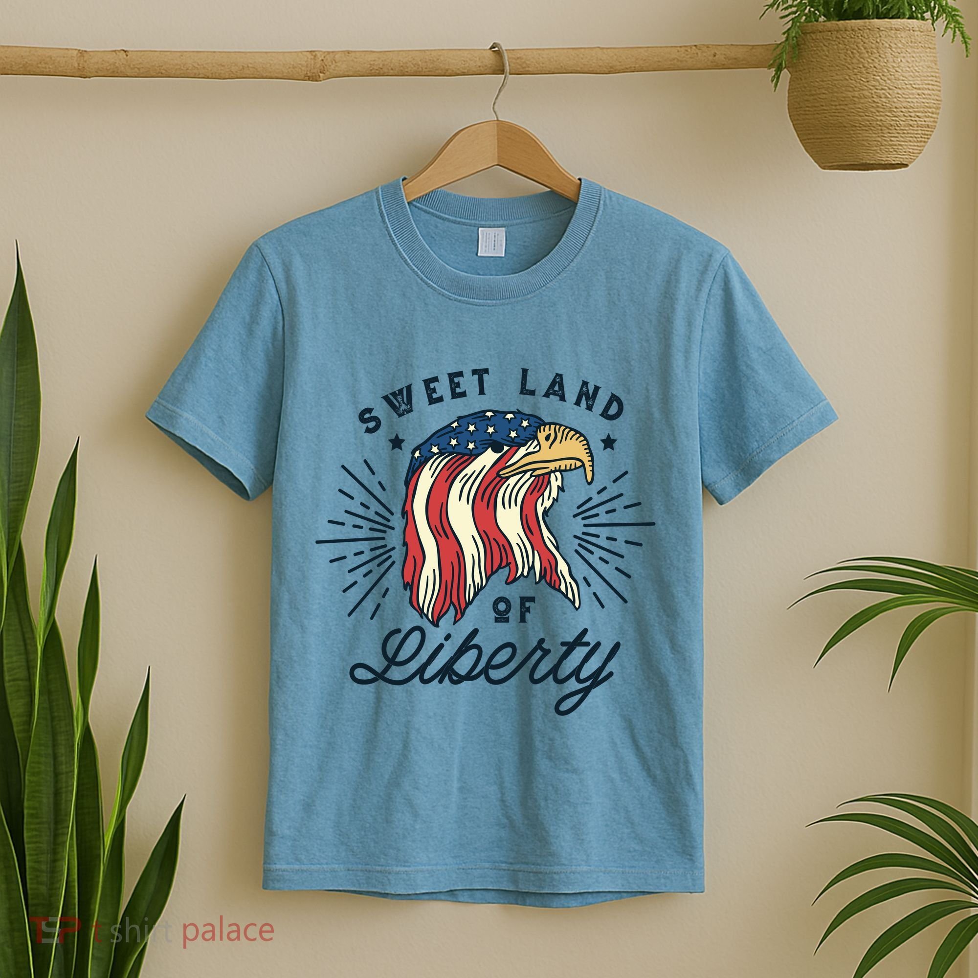 Sweet Land Of Liberty Eagle T-Shirt